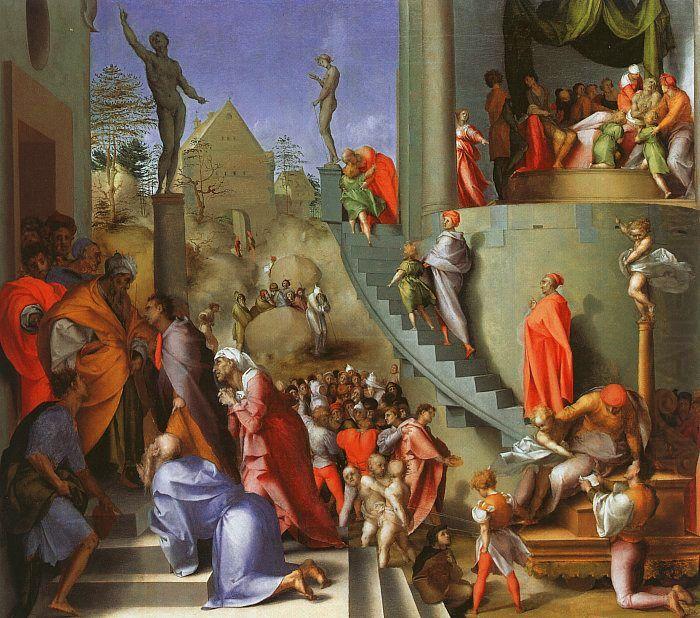 Jacopo Pontormo Joseph in Egypt china oil painting image